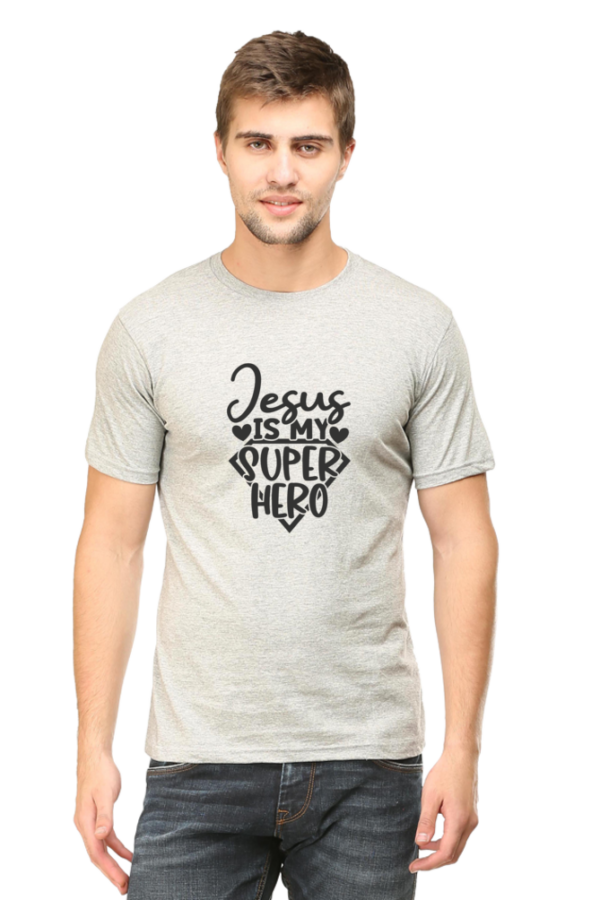 Jesus Is My Superhero - T-shirt - Image 2